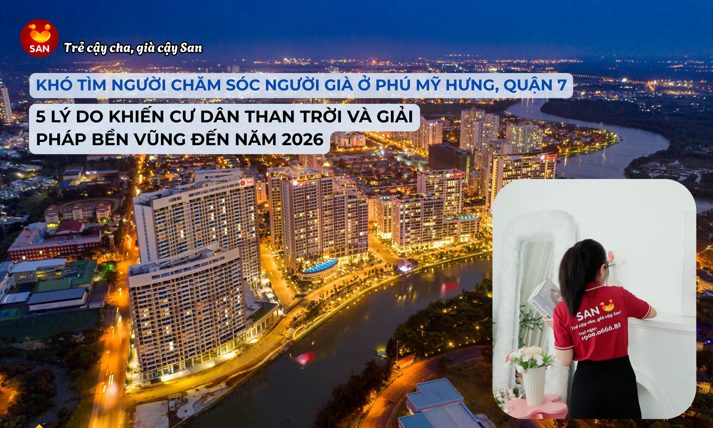 Tìm người chăm sóc tại chung cư Hà Đô