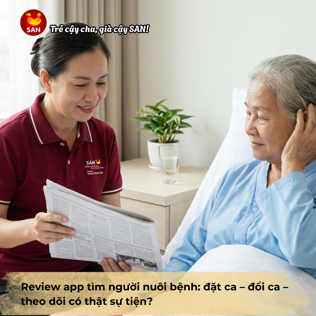 app tìm người nuôi bệnh