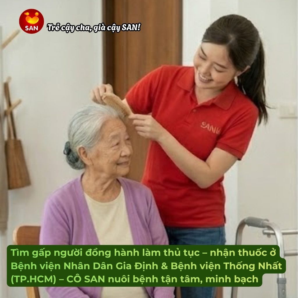 người nuôi bệnh tại bệnh viện